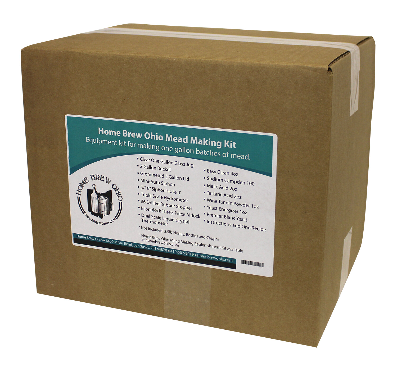 Home Brew Ohio Mead Making Kit