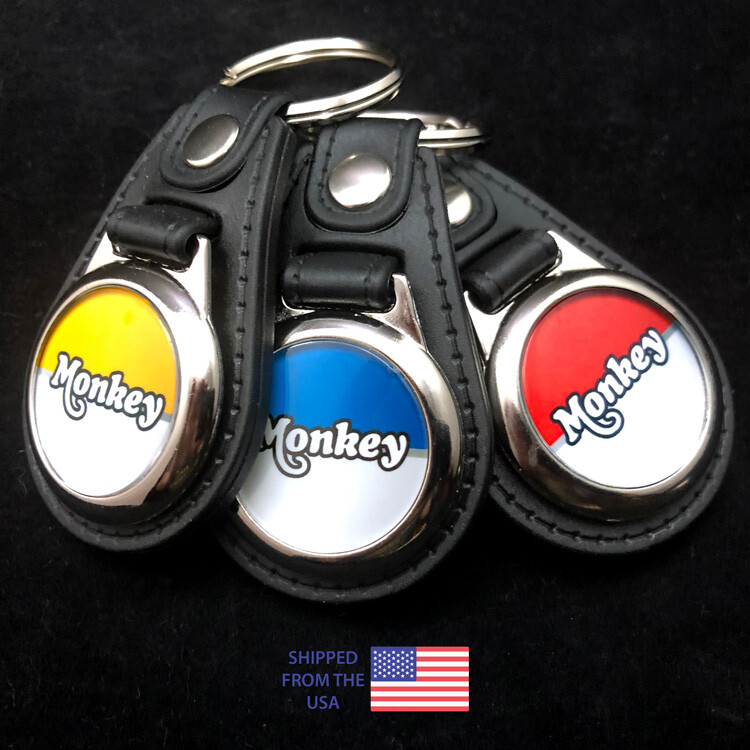 Key Fobs Key Ring Keychain for Honda Monkey Bike  (2-Pack)