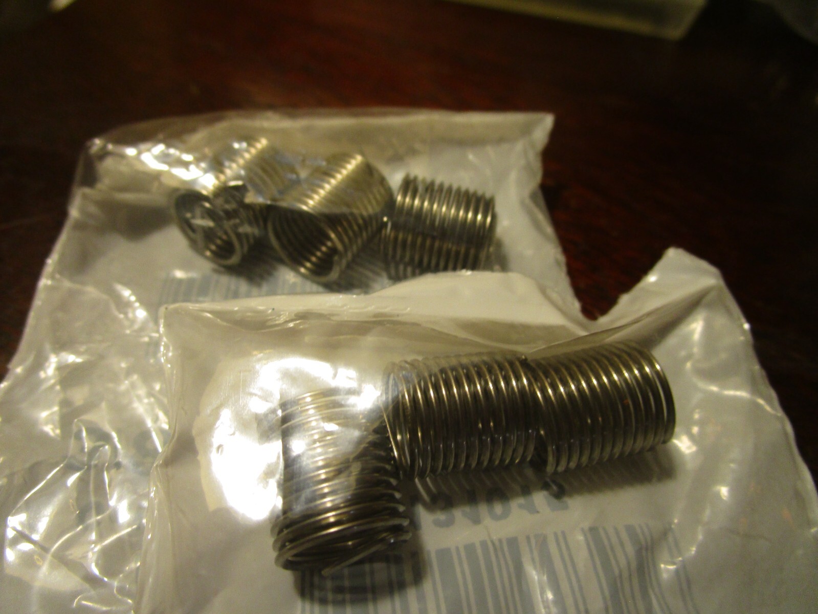 3/8-24 x 1.5D UNF 18-8 S/S Free Running Wire Insert QTY 6