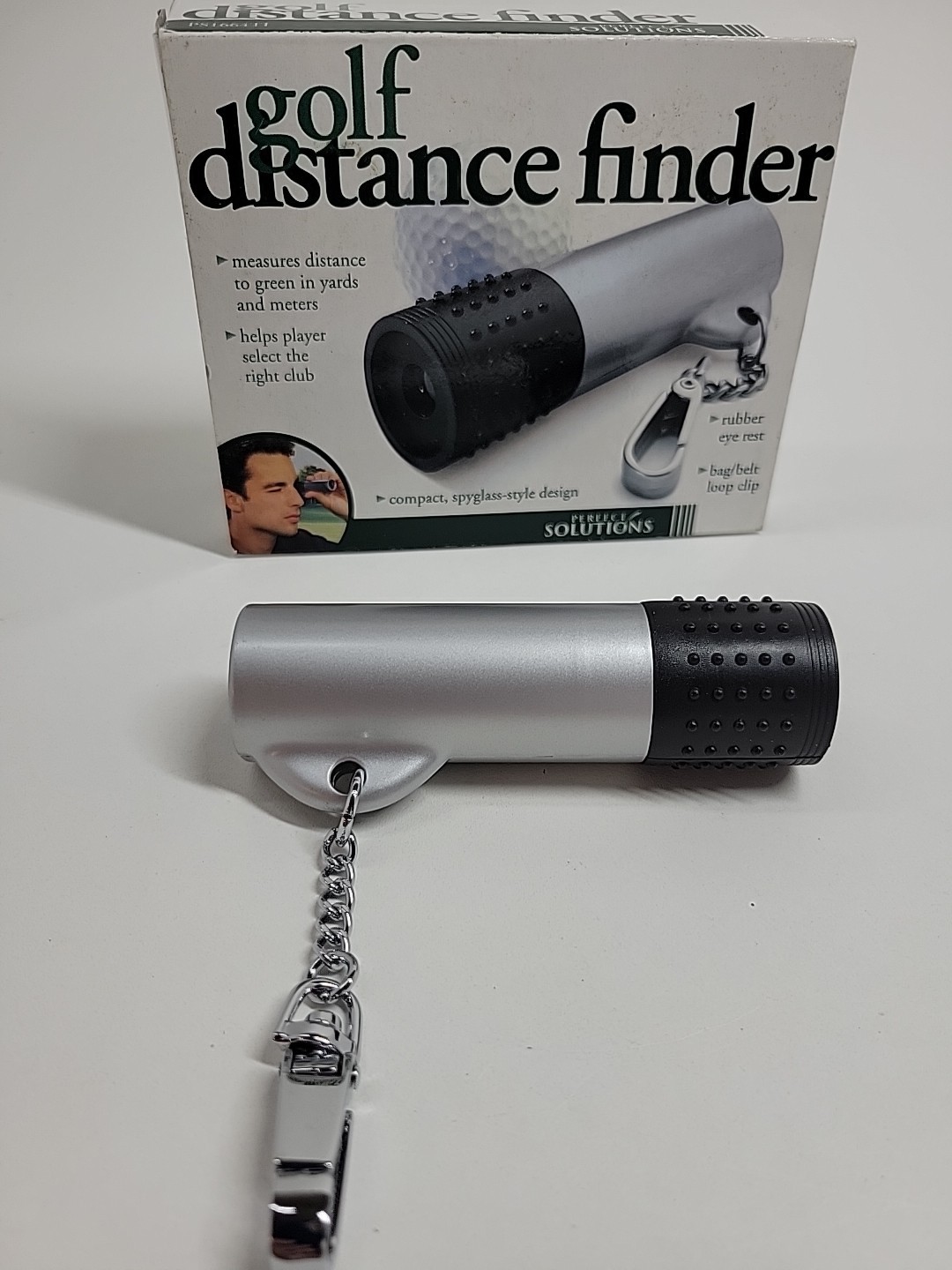 Perfect Solutions Golf Distance Finder Compat Spyglass, Measures  to Green