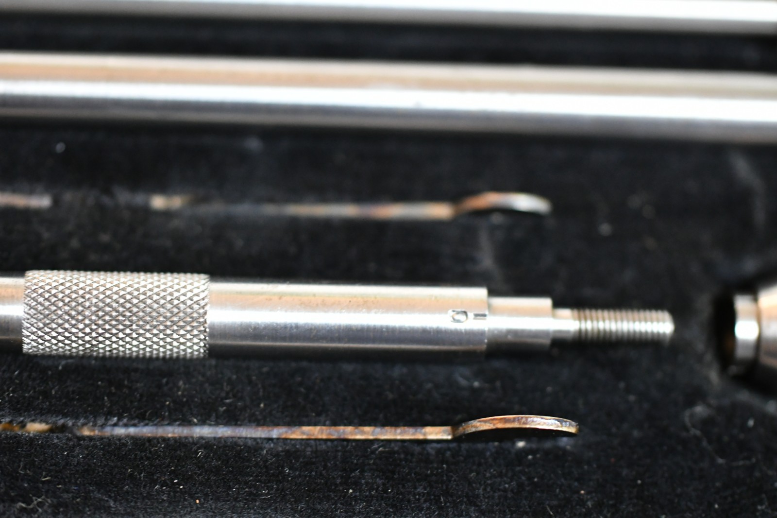 Vintage Starrett Series 124C Solid-Rod Inside Micrometer Set 1940s