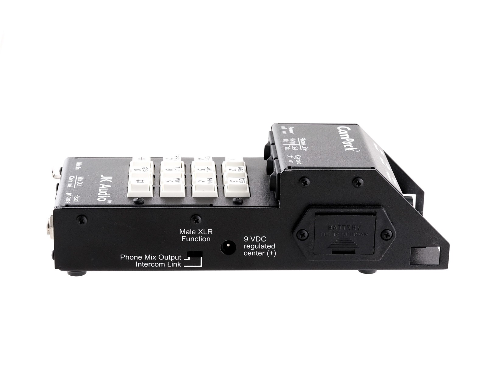 JK Audio ComPack Universal Telephone Audio XLR/TRS Interface w/ Power Supply