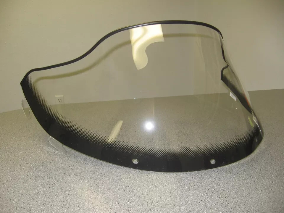 Polaris Snowmobile Edge Chassis 11" Low Clear Race Windshield - 5434427