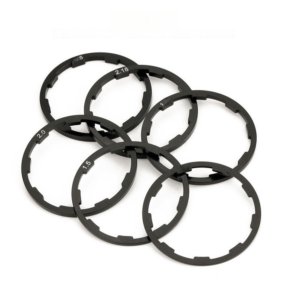Lightweight 6061 Aluminum Hub Spacer Set for 8 9 10 11 Speed Bike Upgrades