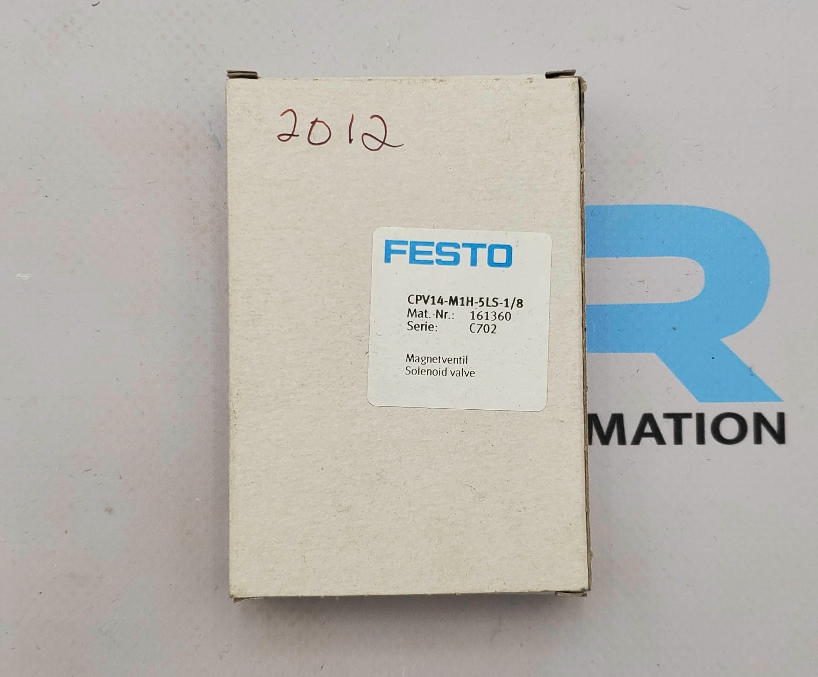 *Lot Of 2* Festo CPV14-M1H-5LS-1/8 161360 Solenoid Valve