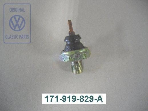 Genuine Volkswagen Oil Pressure Switch 1 Pin NOS Golf Jetta Quantum 171919829A