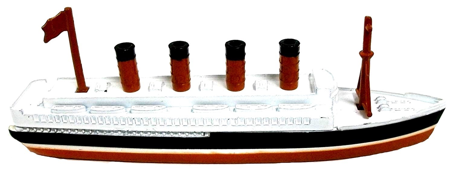 Titanic Painted Die Cast Metal Collectible Pencil Sharpener