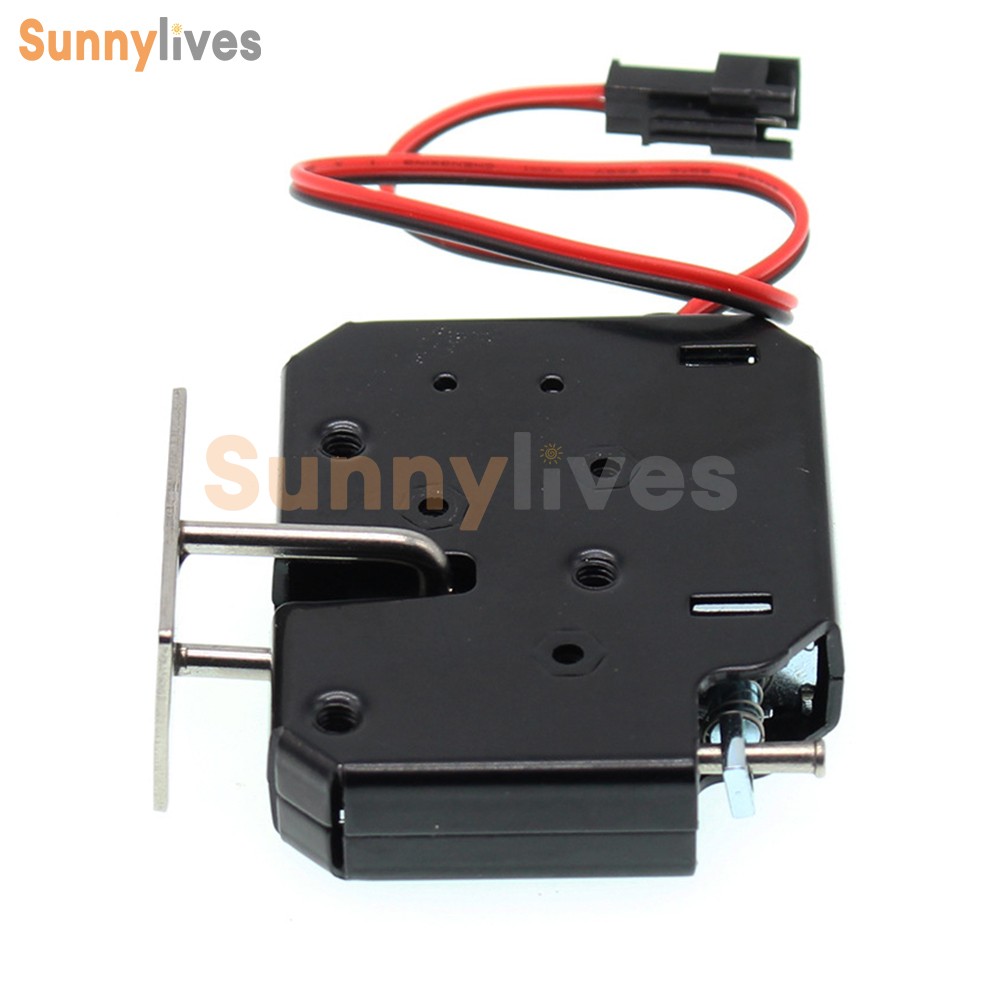 DC 12V Electromagnetic Electric Control Locker Lock Latch Steel For Door Drawer