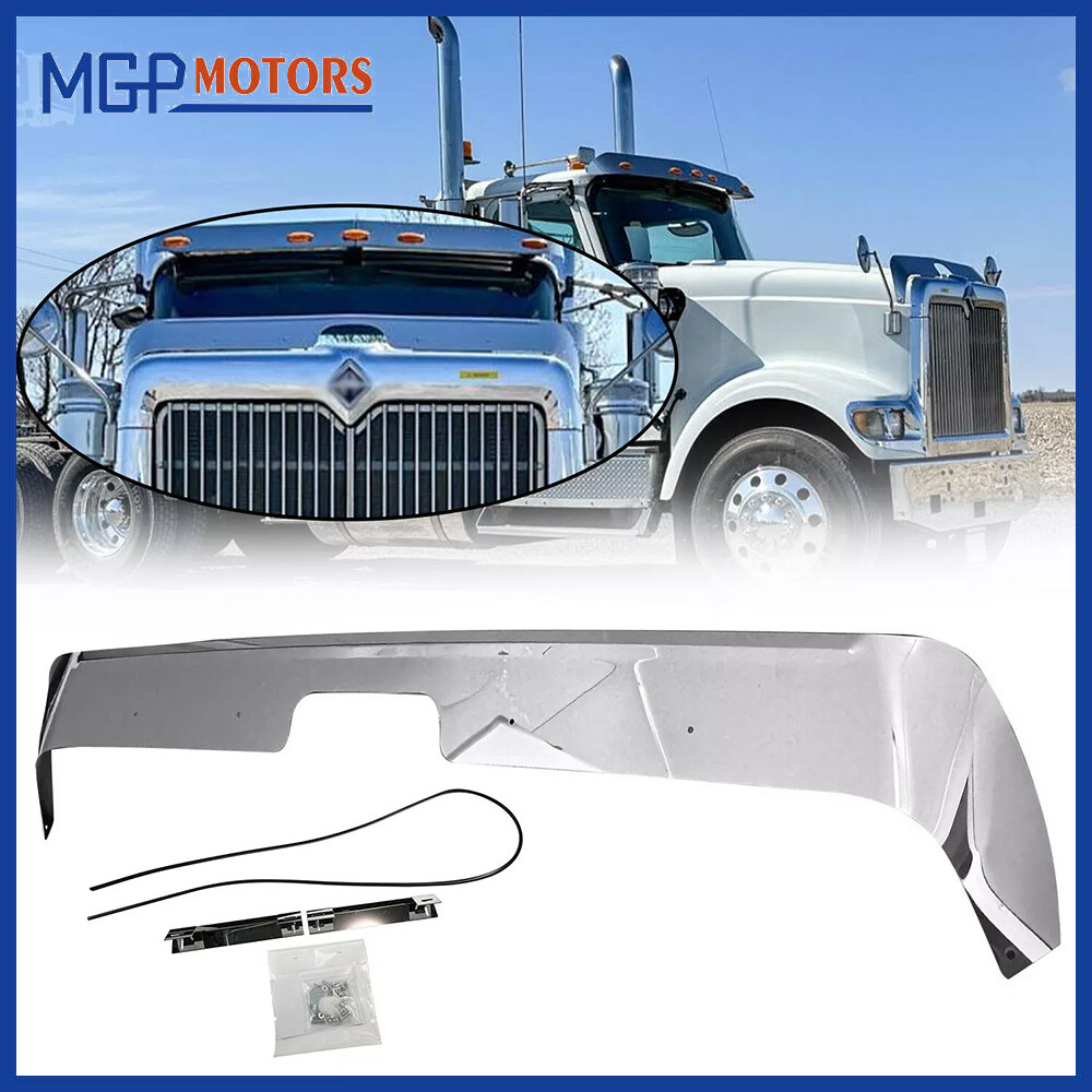 New For International 9900 Series / 5900I SFA Hood Shield Bug Deflector