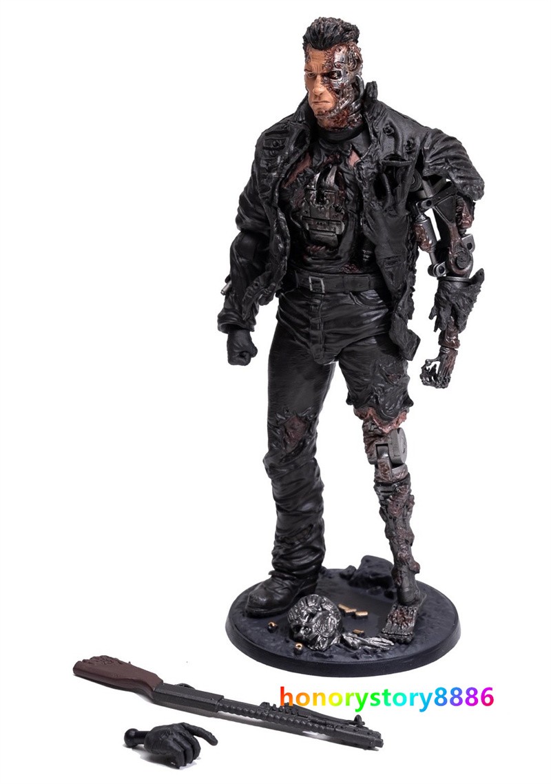 Terminator3 Arnold T850 Action Figure 1/12 7in Combat Damage Ver. Toy Xmas Gifts