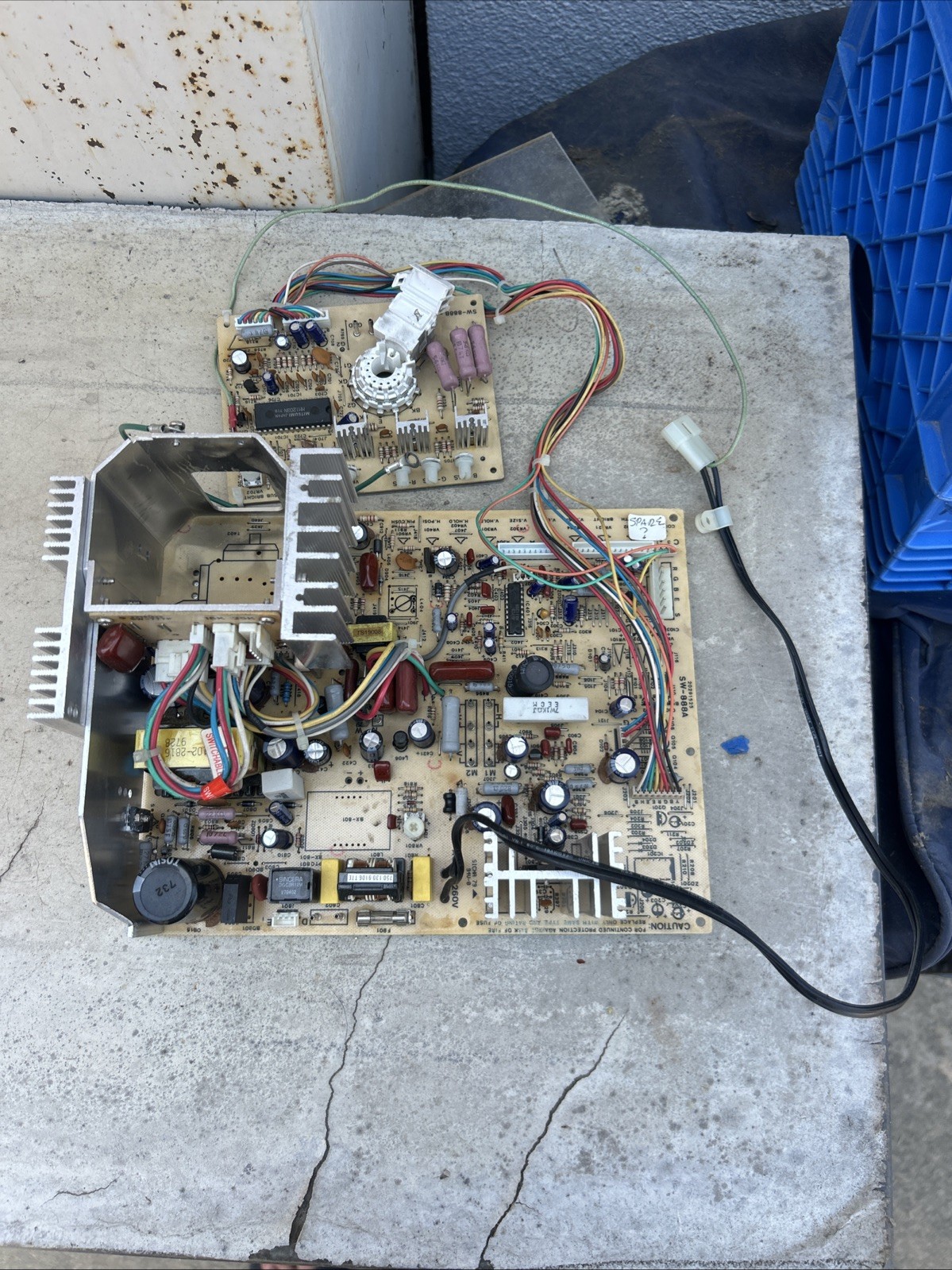 Philips 32v OC152533-SI Dual Sync Monitor Chassis  arcade video game Pcb If17