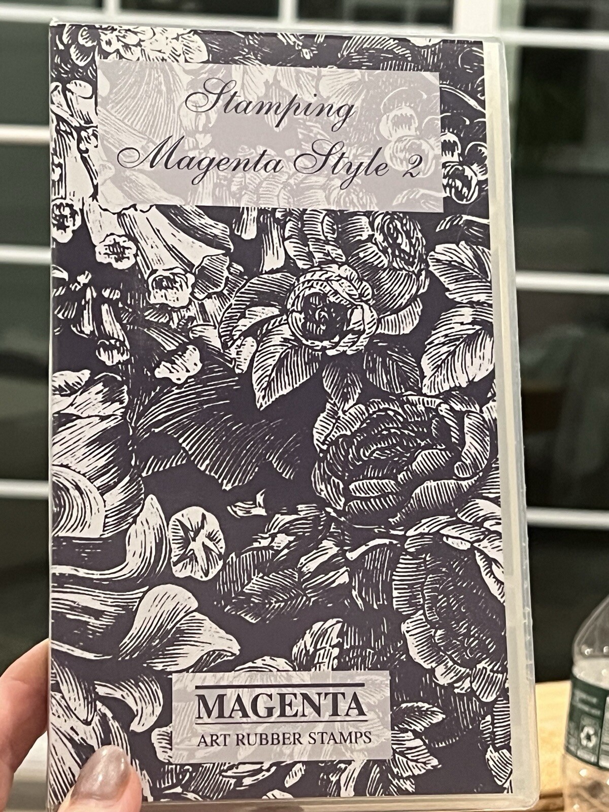 Magenta Art Rubber Stamps: VHS Stamping Magenta Style 2, Excellent Condition