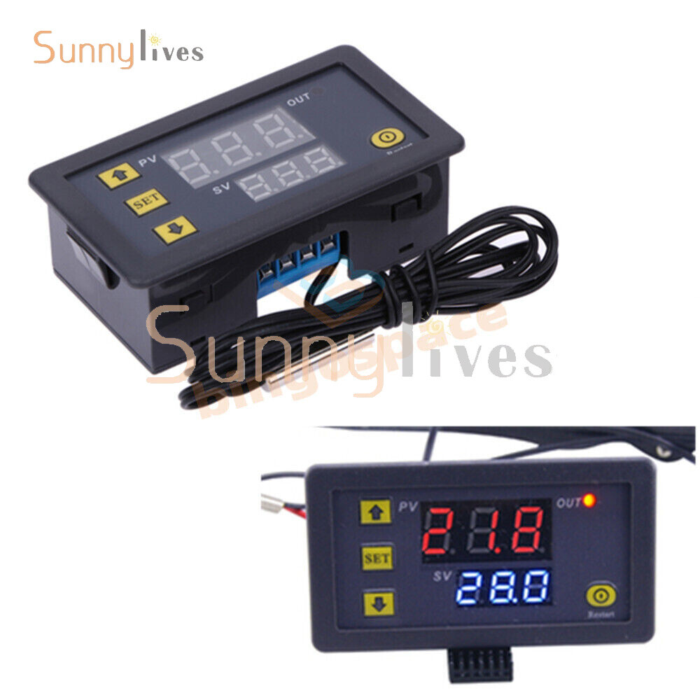 W3230 LCD 12V 20A Digital Thermostat Temperature Controller Meter Regulator