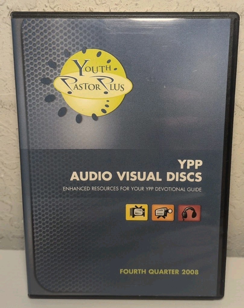 Youth Pastor Plus YPP Audio Visual Discs DVD/CD Fourth Quarter 2008 B172