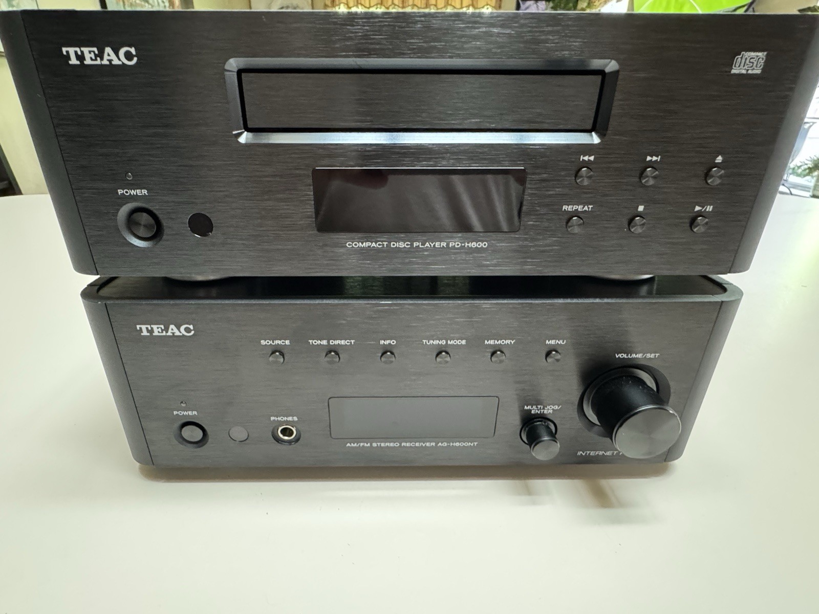 TEAC AG-H600NT / PD-H600 Receiver - CD Player combo