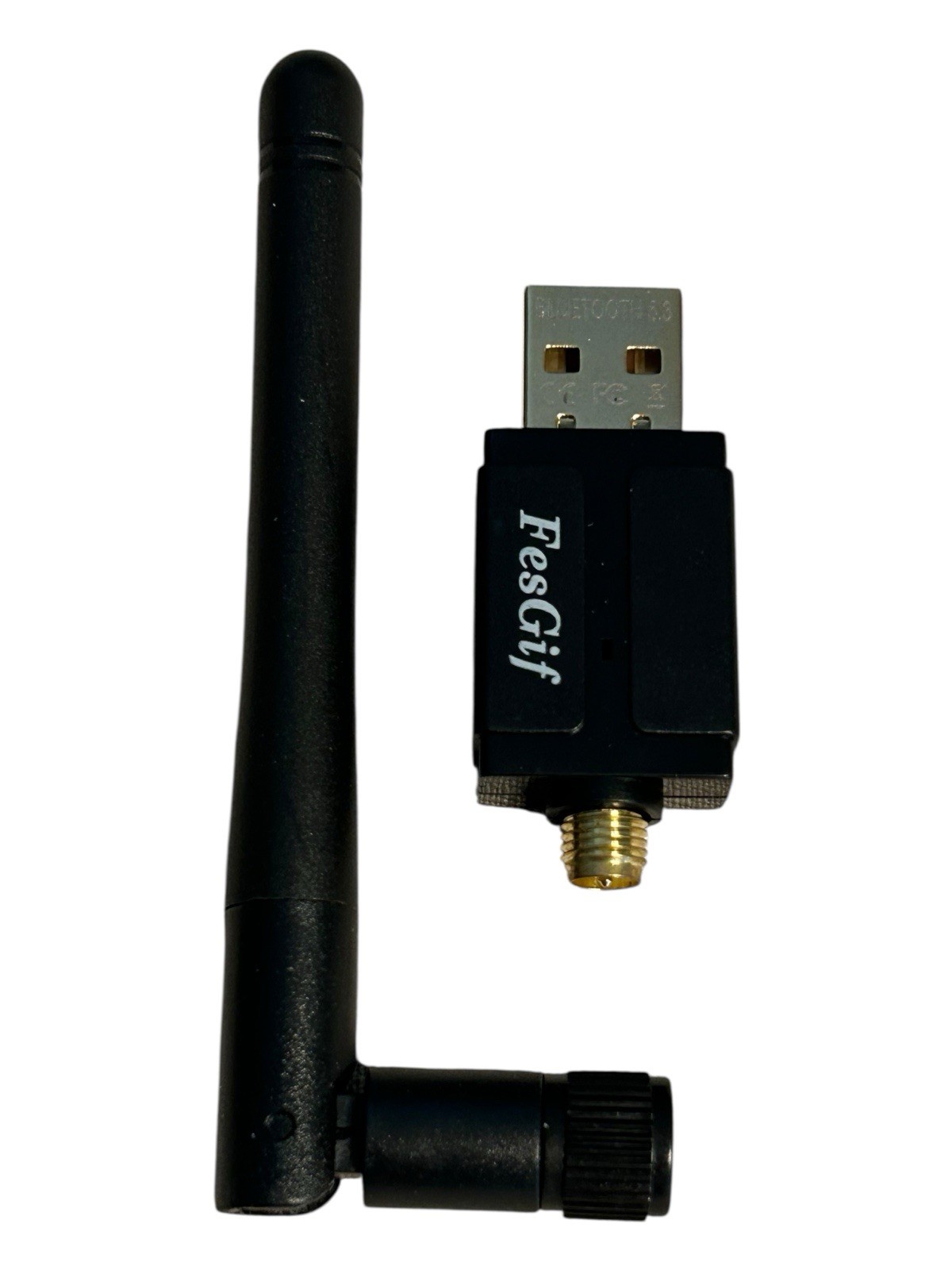 Wireless PC Adapter, USB 2.0 Bluetooth 5.3 Plug-N-Play, Makes Your PC Compatible