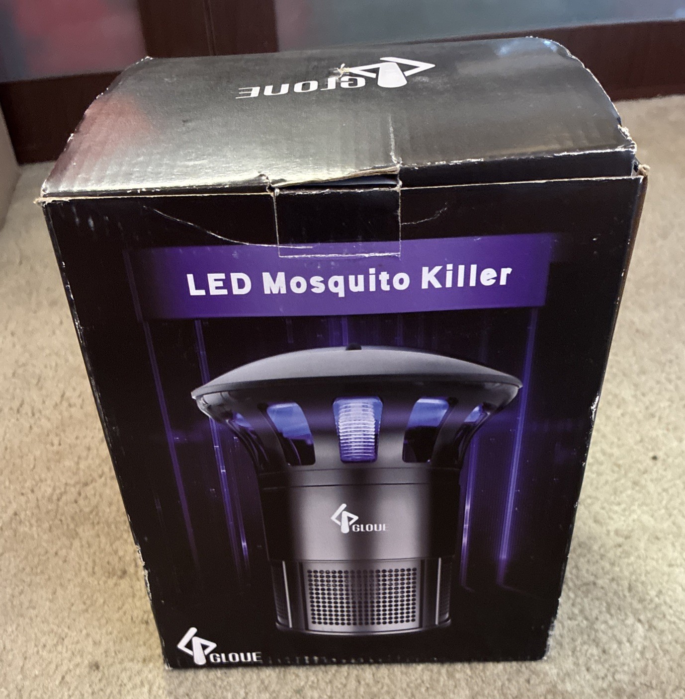 LED Mosquito Killer By Gloue Tested & Works Perfect! Open Box. MINT L@@K