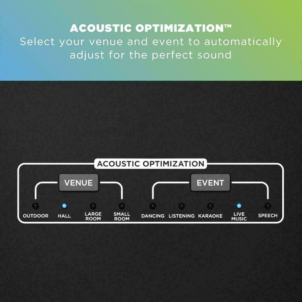 ION Total PA Prime - Wireless Bluetooth PA Speaker with Acoustic Optimization