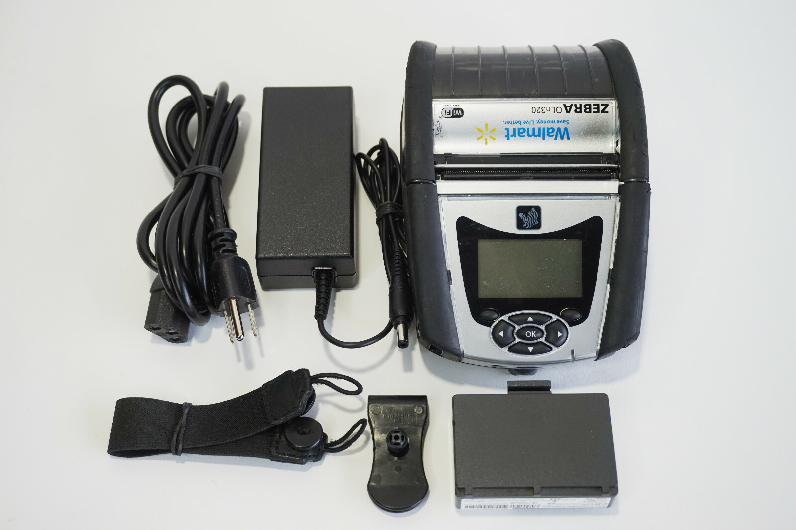 Zebra QLN320 Portable Label Mobile Thermal Printer WALMART SAM'S Software $1200