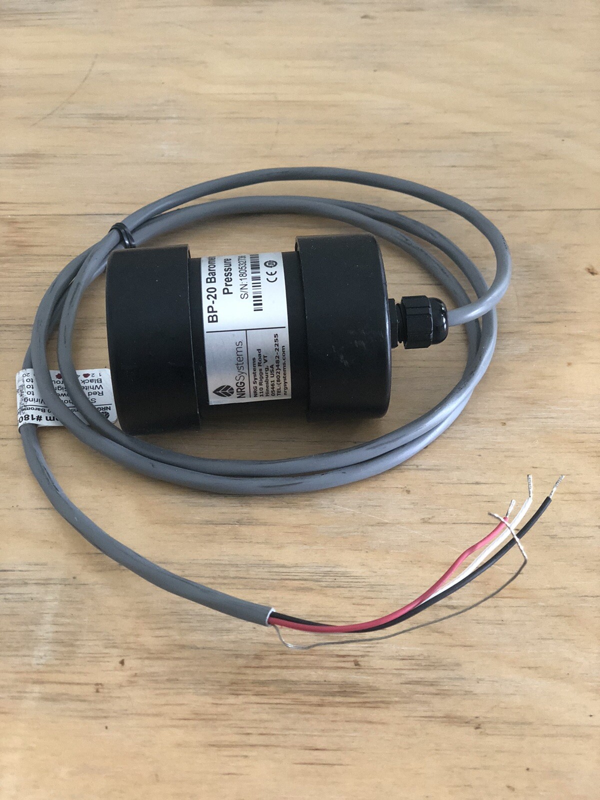 NRG Systems BP20 Barometric Pressure Sensor