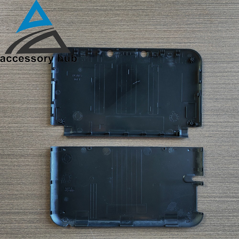 Front & Back Housing Shell Cover Case Replace For Nintendo 3DS XL/LL Old Black