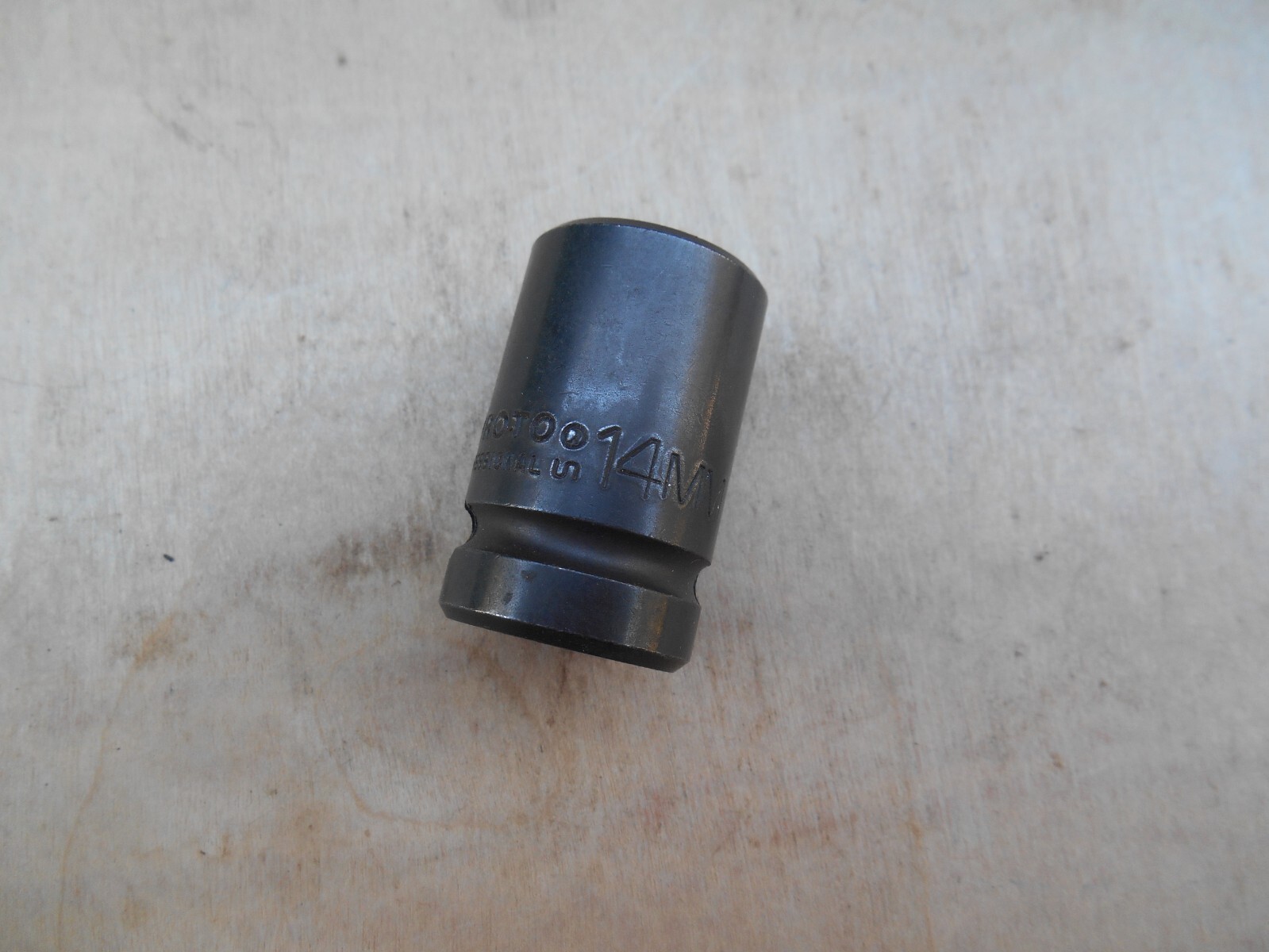 PROTO J7414M Impct Skt,Steel,Blk Oxd,14 mm, 1/2" drive, New