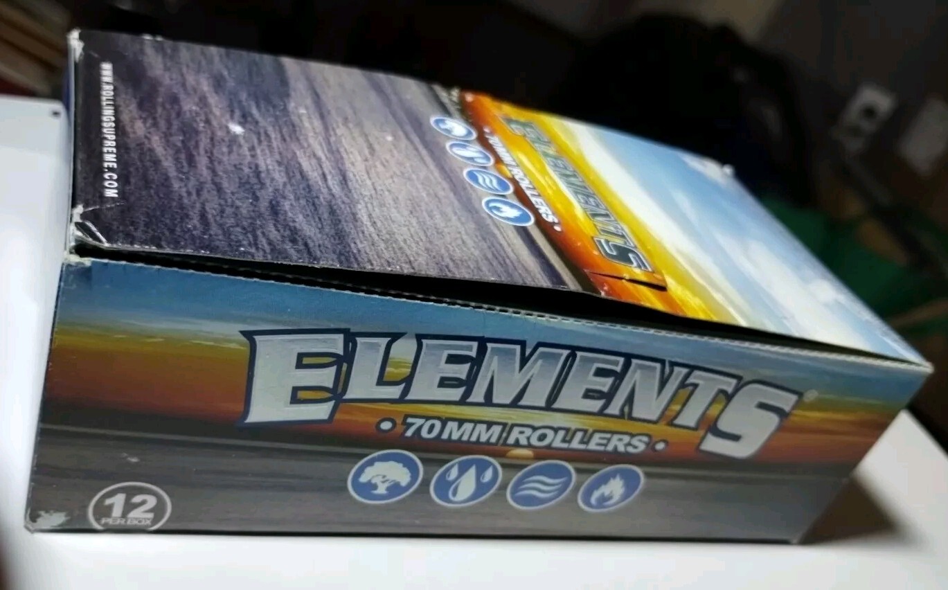 Elements 70mm Cigarette Rollers 12CT - {BX EL12}