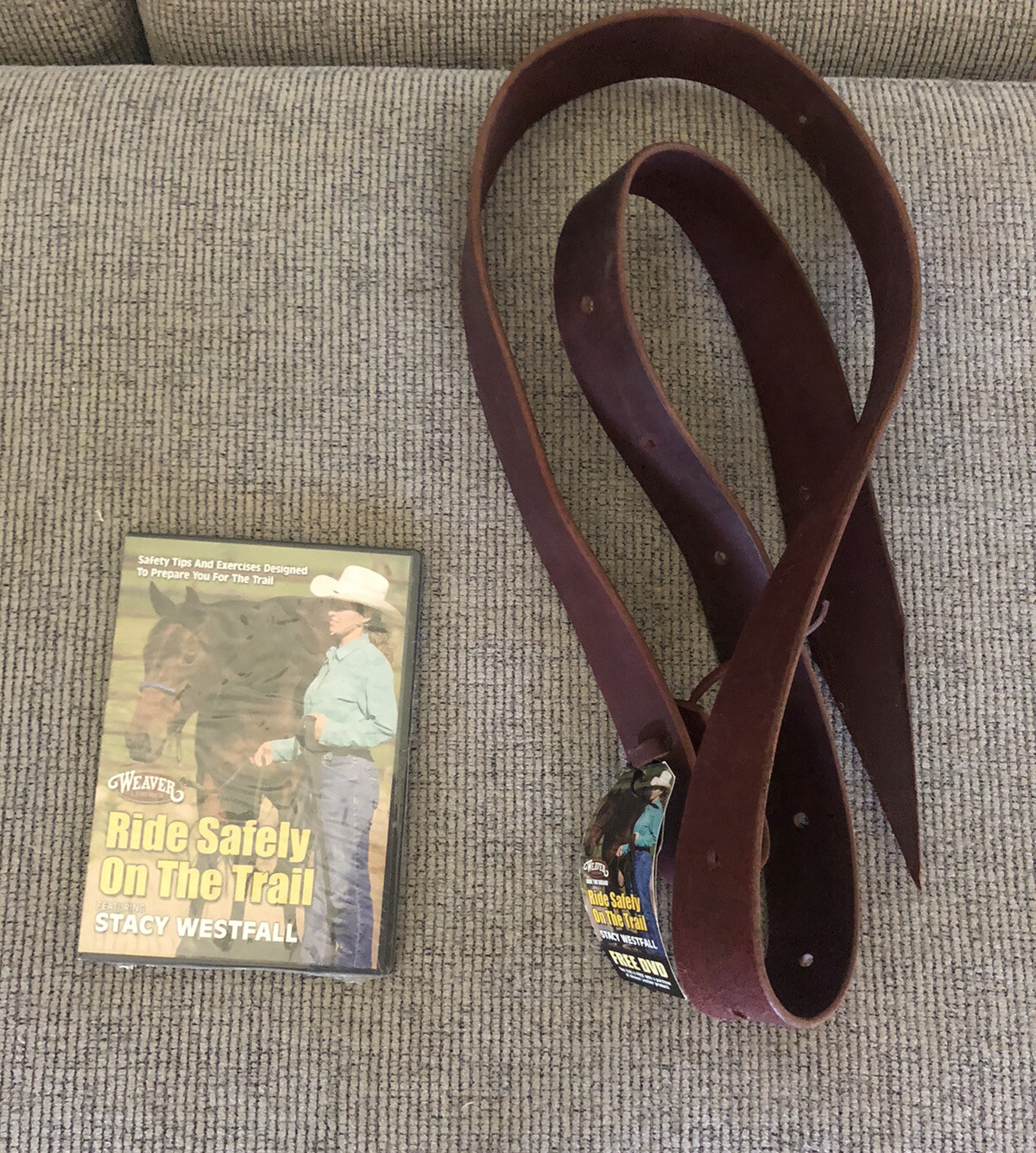 Weaver Leather Latigo with Holes for Western Saddle-Extra Wide 1 3/4”x72”-1/4”