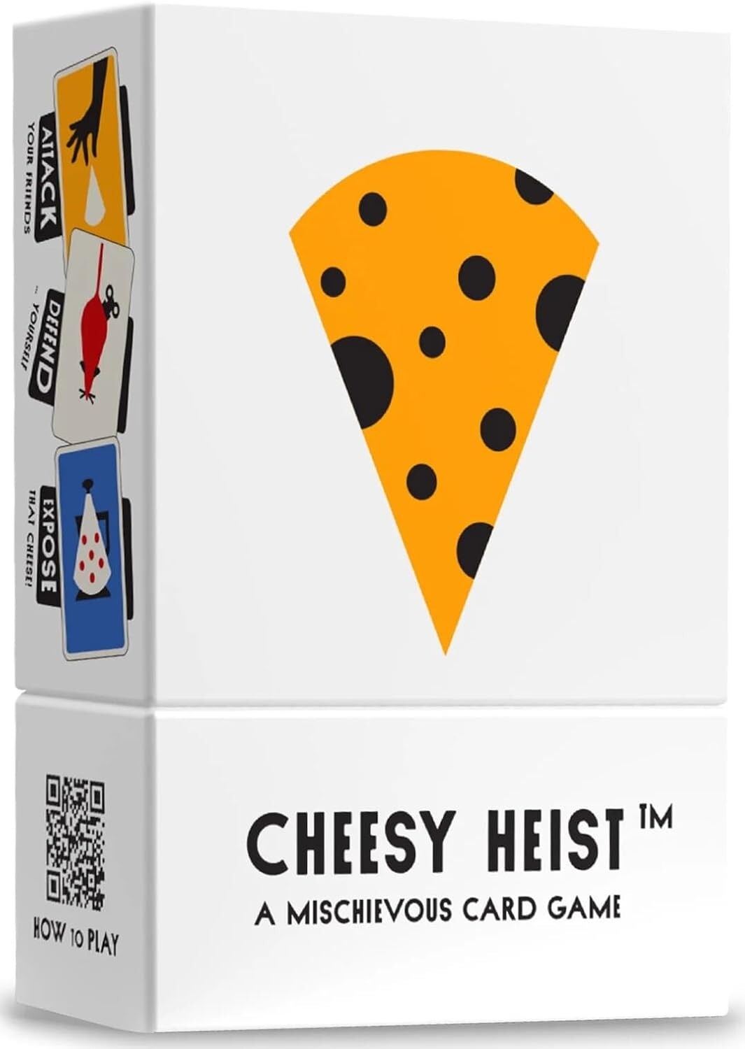 Nutt Heads - Cheese Heist - Sabotage Card Game for Kids and Family Age 7+
