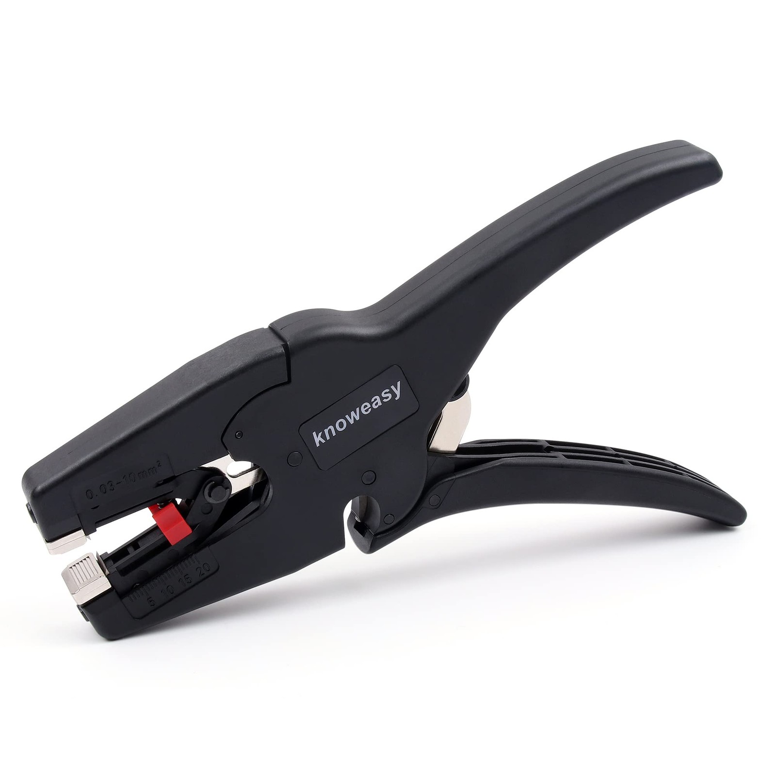 Wire Stripper, knoweasy Stripper Tool with Cutter and 2 in 1 Black