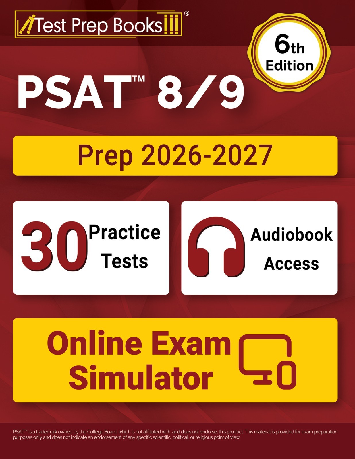 PSAT 8/9 Prep 2026-2027: 30 Full-Length PSAT 8/9 Practice Tests + Exam Prep Book