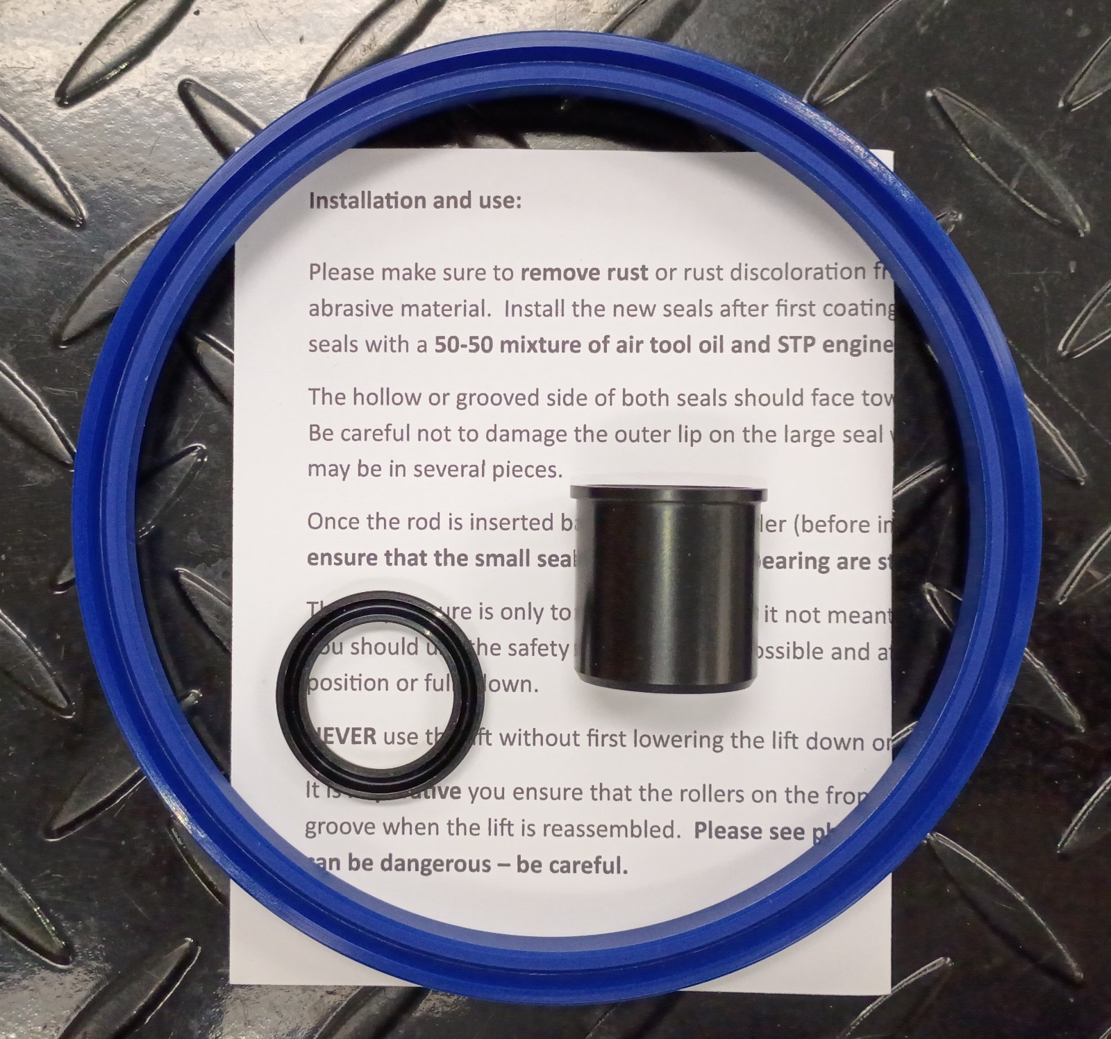 Weaver Pro-1000 seal kit  (not OEM) motorcycle lift