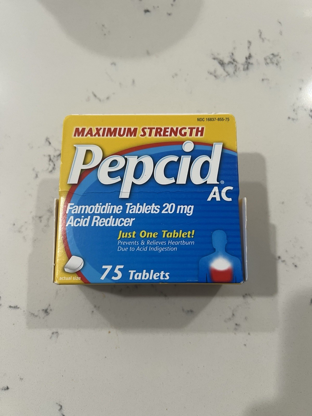 PEPCID AC Digestive Treatment Tablet - 75 Count EXP: 03/2028