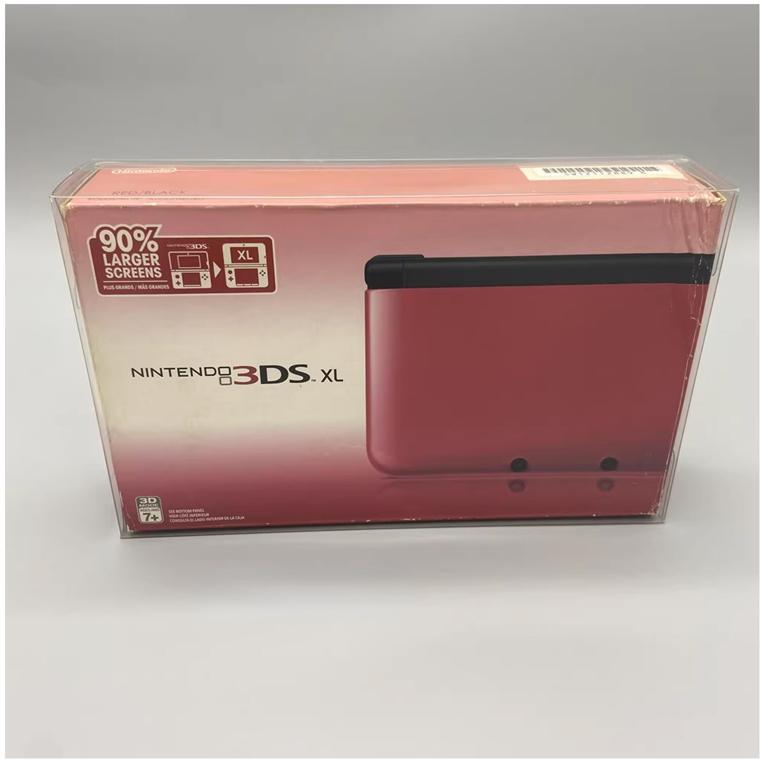1 Box Protector Clear Cases For ORIGINAL NINTENDO 3DS XL. NTSC SIZE ONLY!