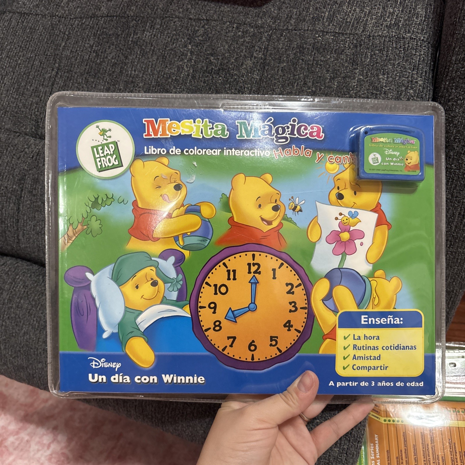 Leap Frog: Mesita Magica -Un Dia Con Winnie - Brand New Factory Sealed