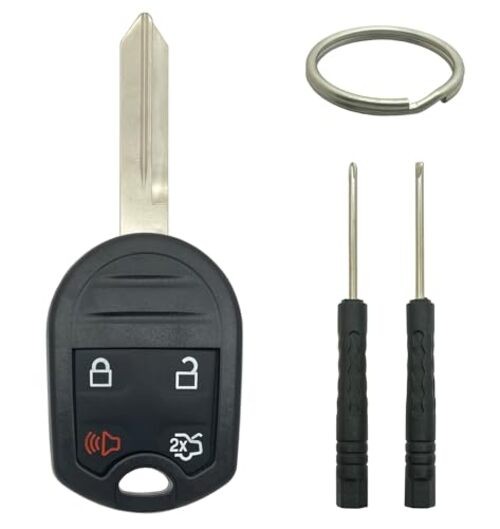 Key Fob Shell Case Replacement Fits forFord Lincoln Mercury Keyless 4 Buttons B