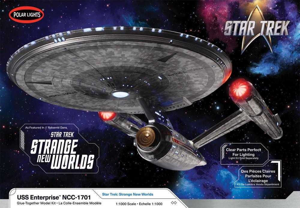 Polar Lights Star Trek 1/1000 NCC-1701 USS Enterprise Strange New Worlds POL999