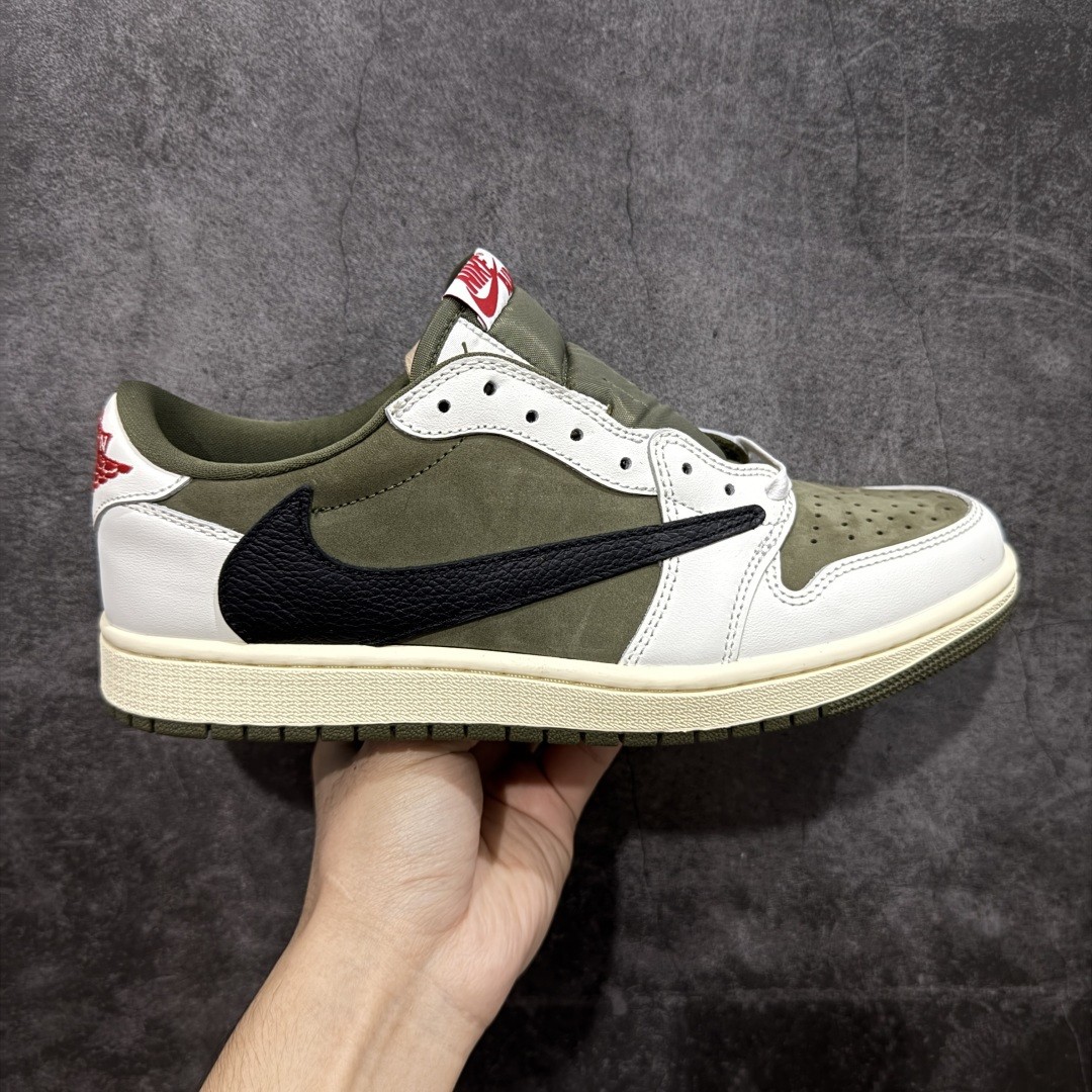 DM7866-200 Travis Scott AJ 1 Low OG SP Reverse Olive