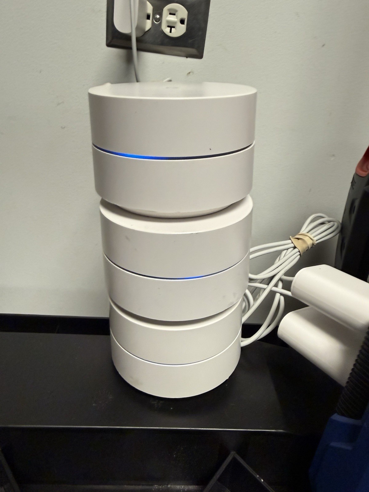 Google Wifi 1st Gen Mesh Router System 3-Pack NLS-1304-25 AC-1304 Tested 3