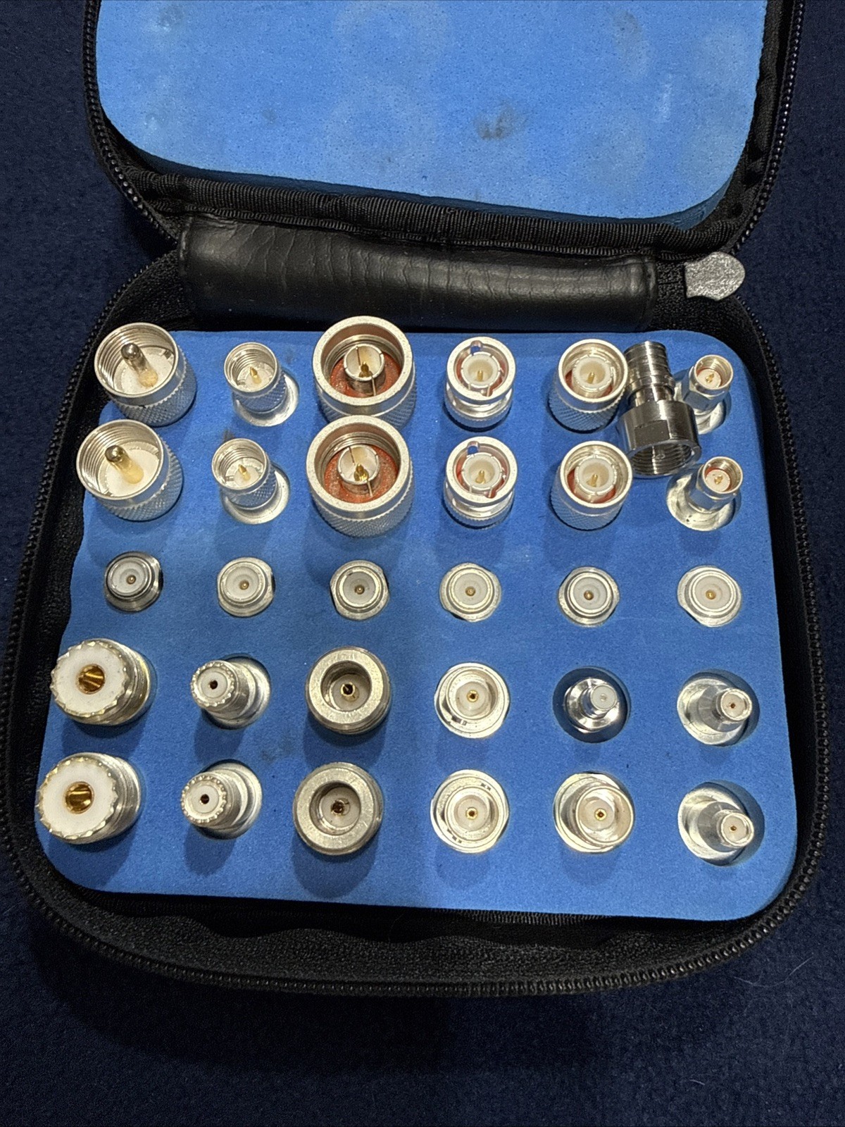 Industries Unidapt RFA-4024 RF Connectors, 31-Piece Expanded Kit