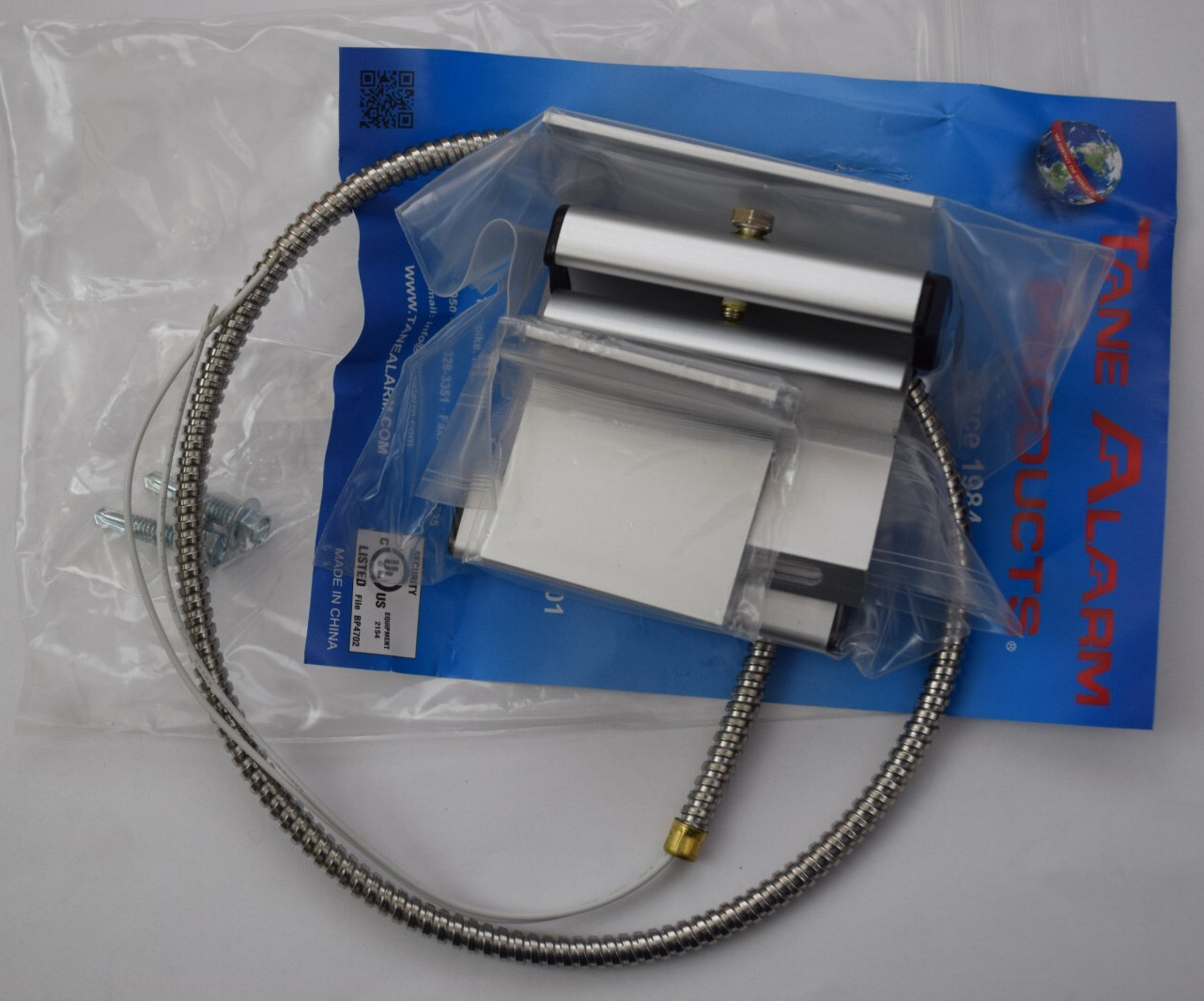 TANE ALARM PRODUCTS OVERHEAD DOOR CONTACTS COMMERCIAL TYPE TANE-66 WG