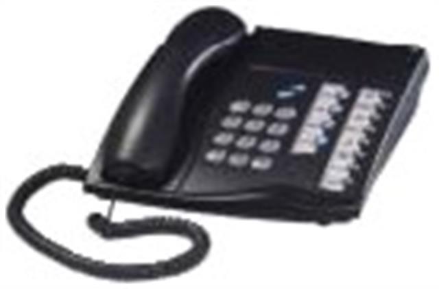 Tadiran Coral FlexSet 120 (72440163400 / 72440163485) Charcoal Digital Telephone