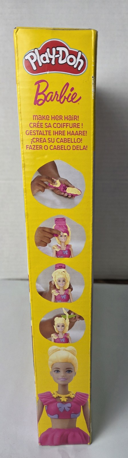 Play-Doh Barbie Ruffles and Bows Set, Make Doll Clothes with Modeling Compoun...
