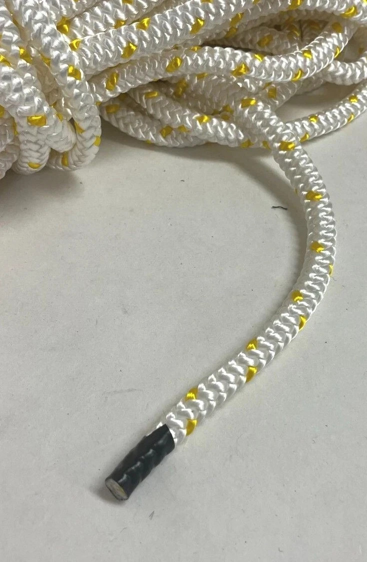 BUCKINGHAM MFG, YALE CORDAGE 1/2 XTC 12 ROPE YELLOW, 255068 76'