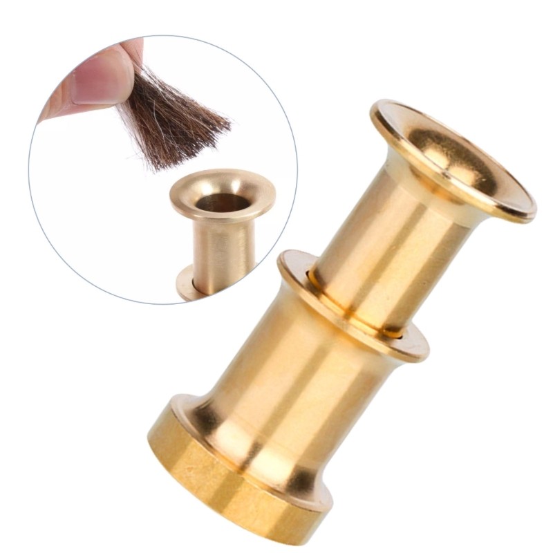 Fly Making Fishing Tool Fly Tying Hair Stacker Detachable Fly Tying Accessory