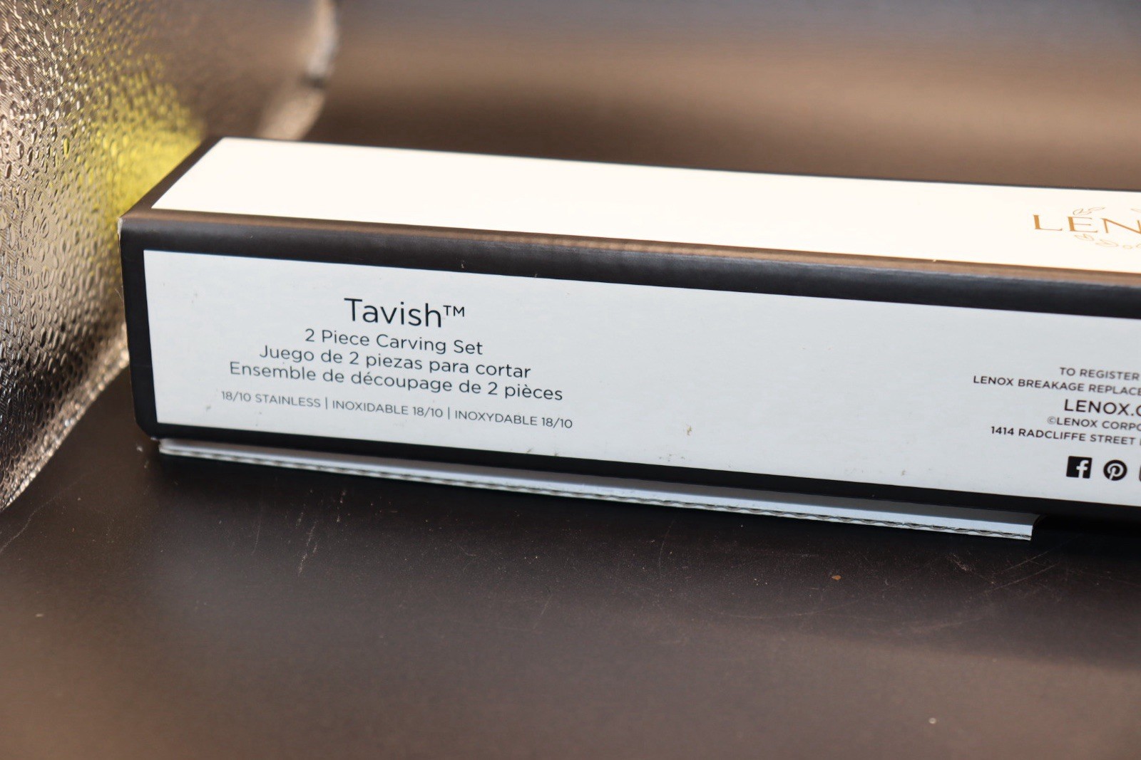 Lenox Tavish Carving Set Of 2