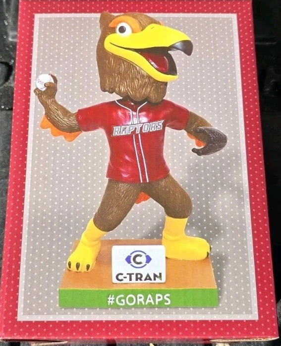 2025 Rally the Raptor Mascot Ridgefield Raptors Bobble SGA Bobblehead NIB