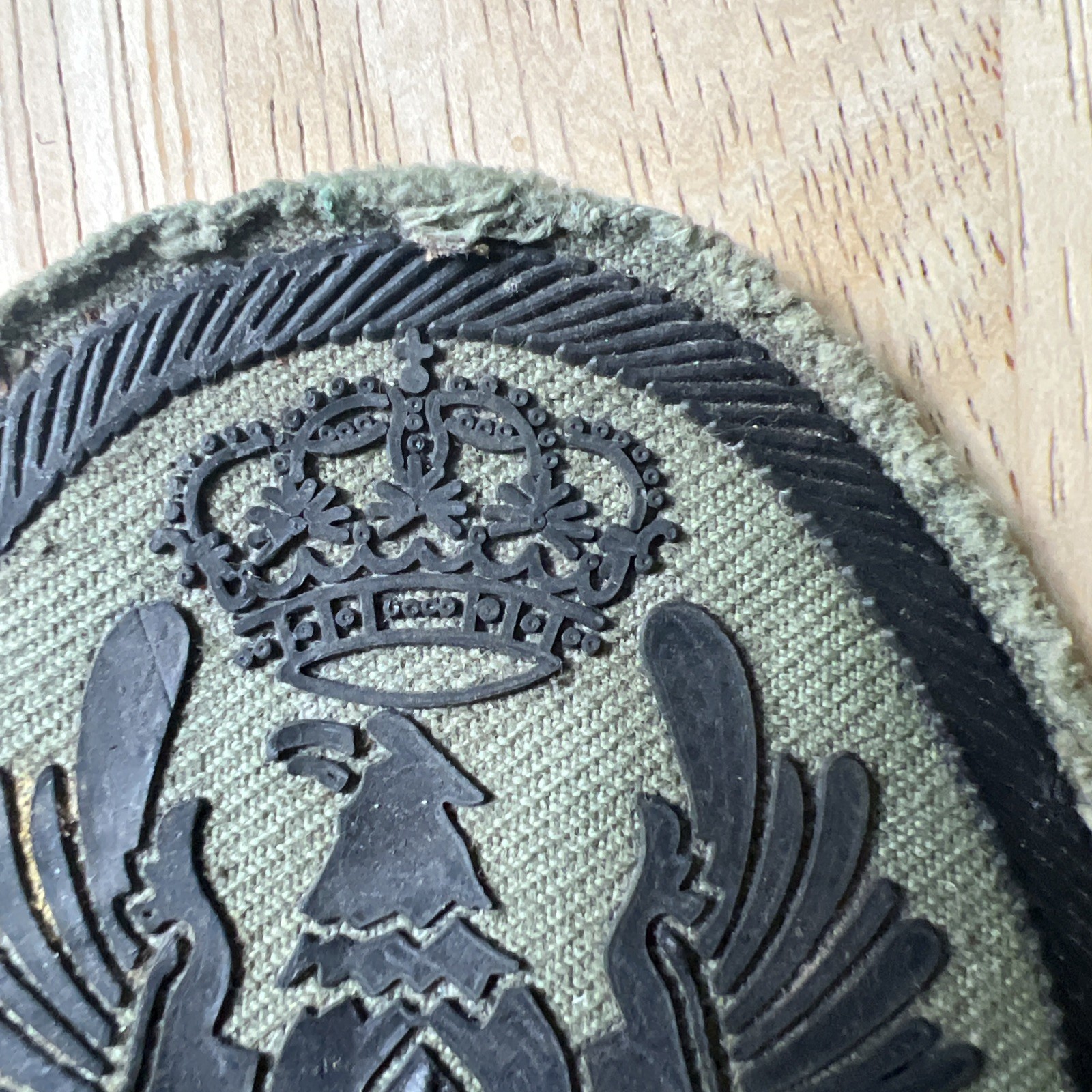 Spanish Army BRIPAC Paratrooper Subdued Field Uniform Patch Rubberized