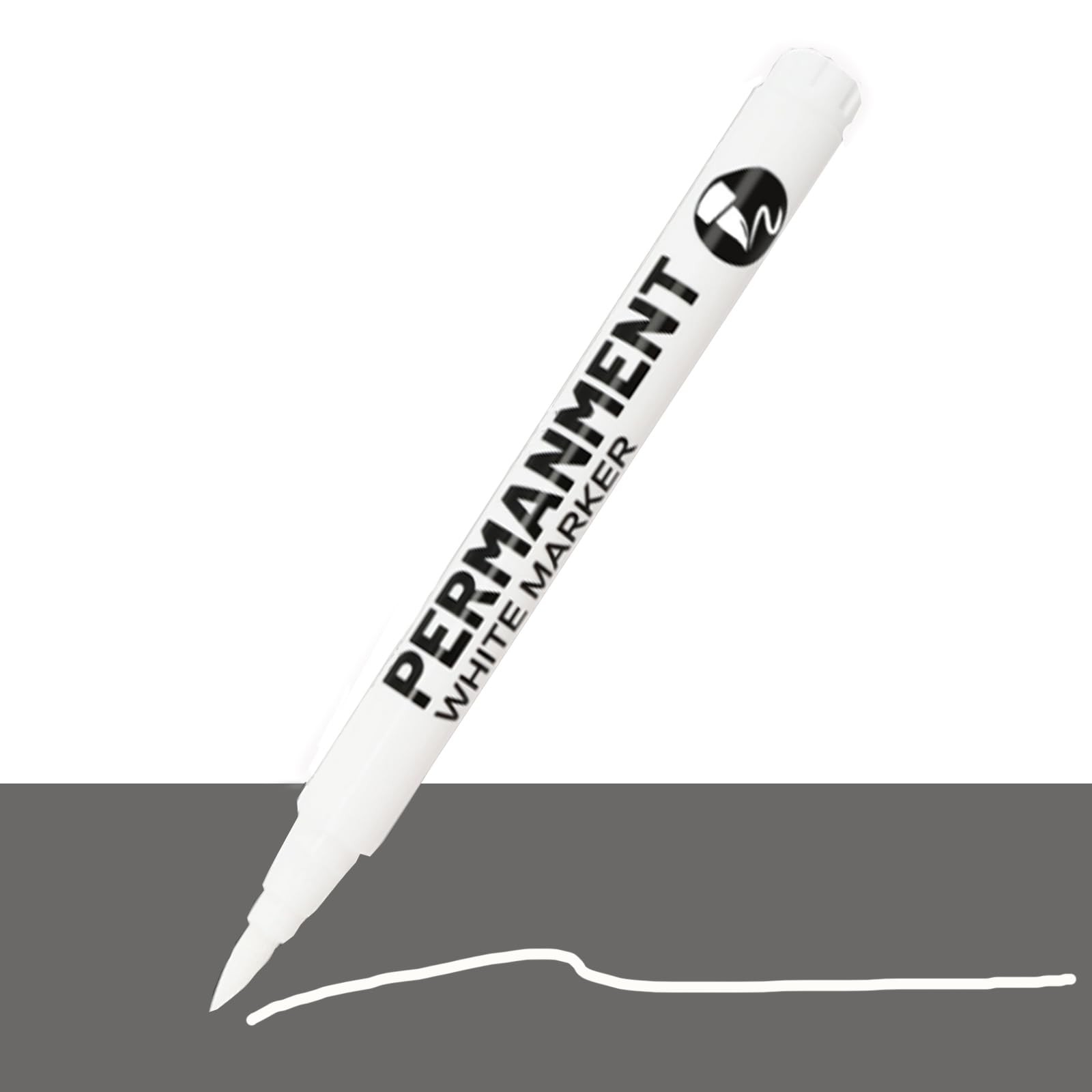 White Acrylic Paint Brush Pens Christmas Decorations Permanent Marker Paintin...
