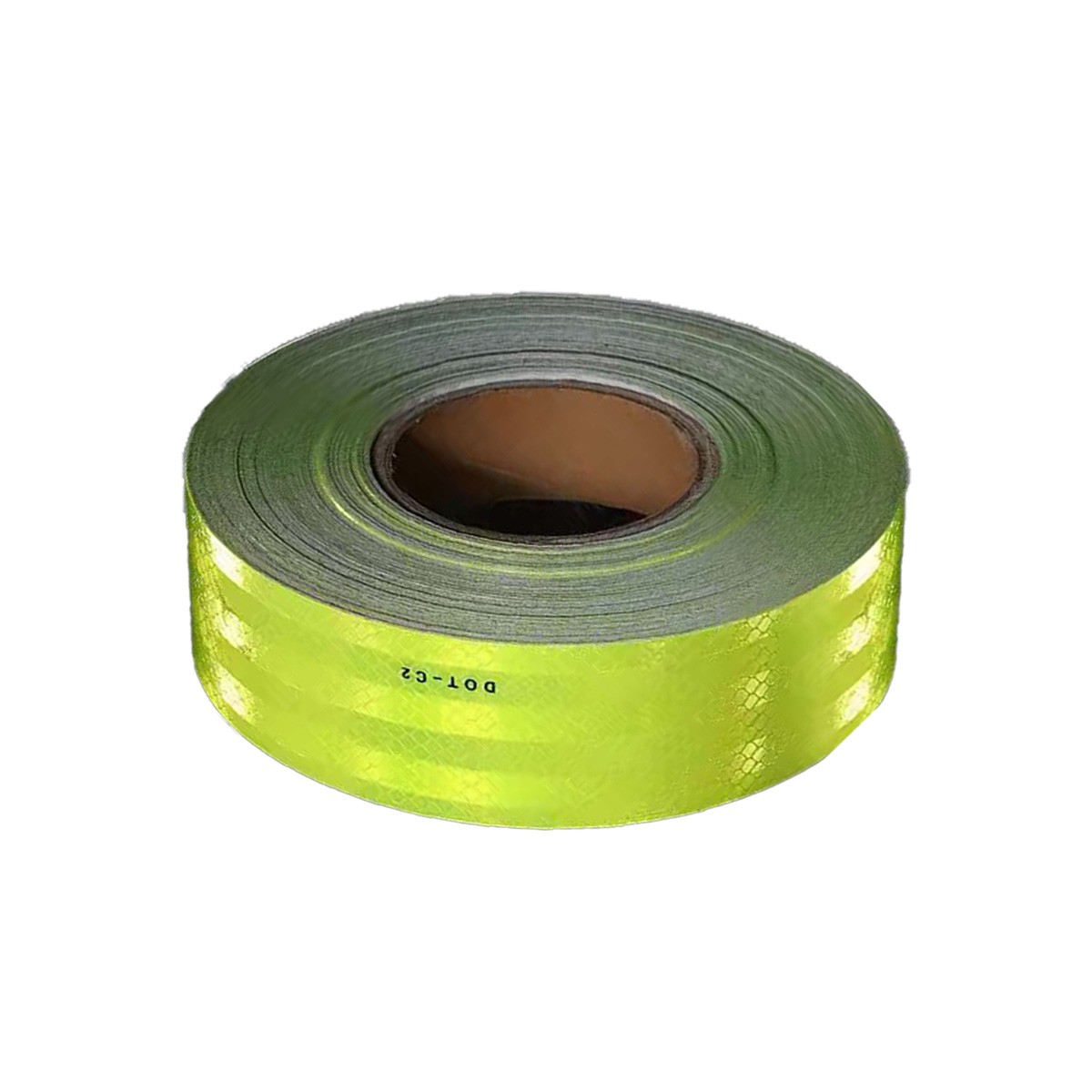 Fluorescent Yellow Green Reflective Tape DOT-C2 Conspiciuity Tape 2inch